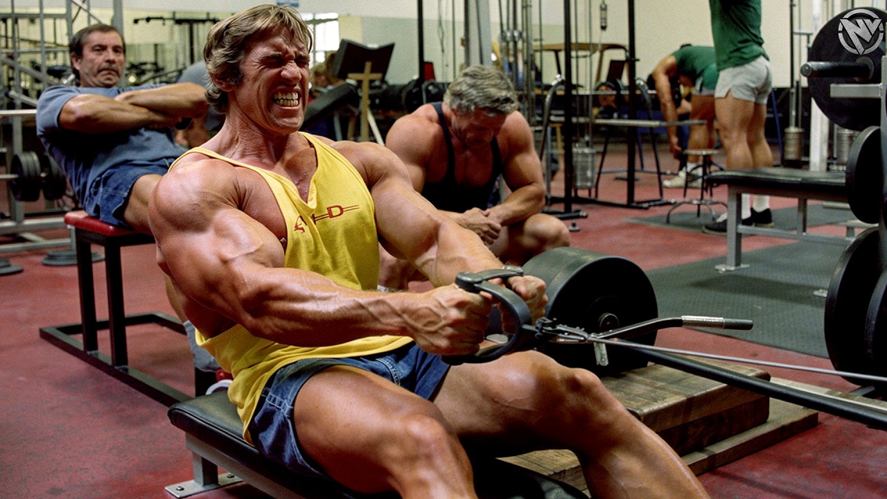 Heavy Back Day With Arnold Schwarzenegger - Building a Thick Wide Golden Era BACK