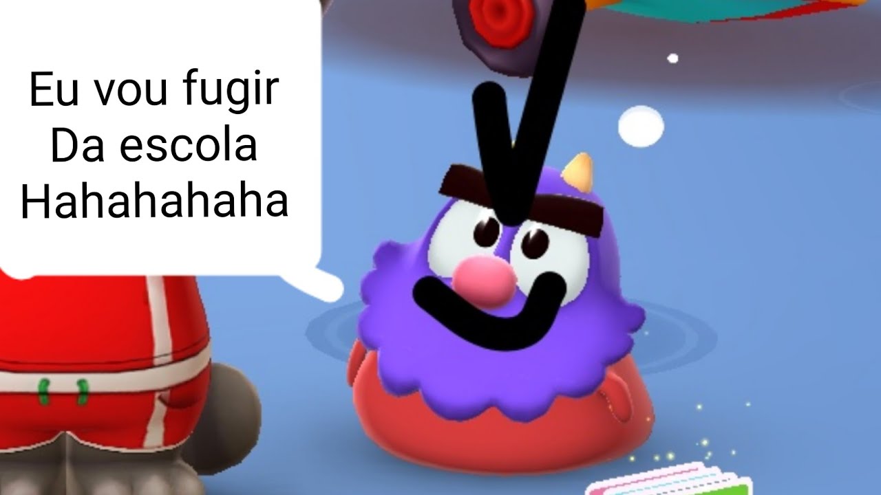 Gus em| o gus fugiu da escola e ele ficou de castigo por 5 minutos!
