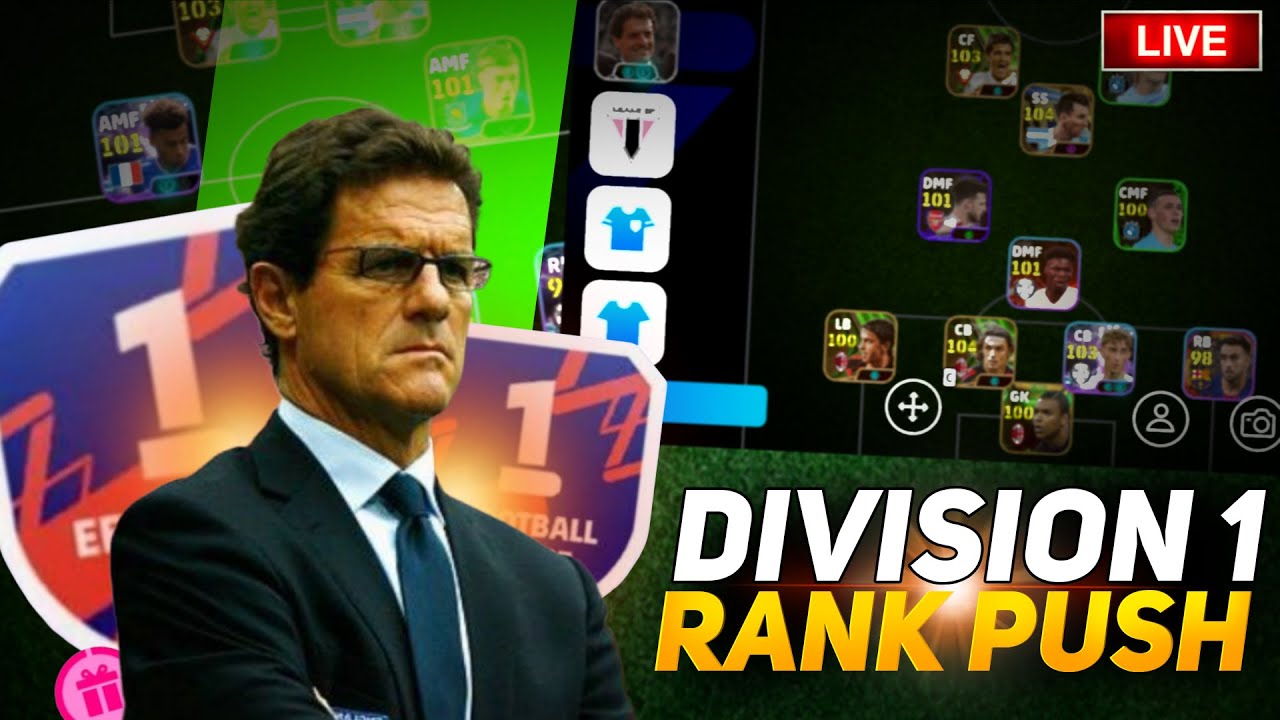 🏆 Climbing the Ranks LIVE | eFootball #Live#LiveStream#GamingShorts#ShortsLive