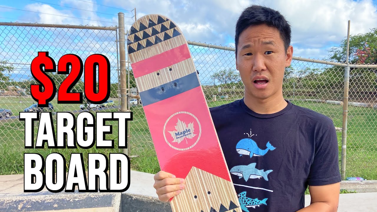 The CHEAPEST SKATEBOARD AT TARGET | Can I 360 Hardflip A $20 Target Board?!