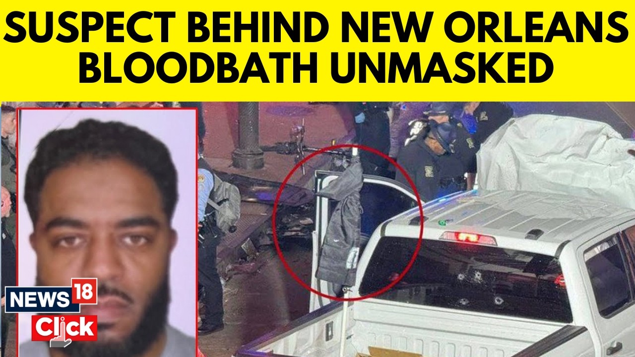 New Orleans Attacker  Revealed; Suspect Is Shams-ud-Din Jabbar, ISIS Flag Found; Aides On Run | N18G