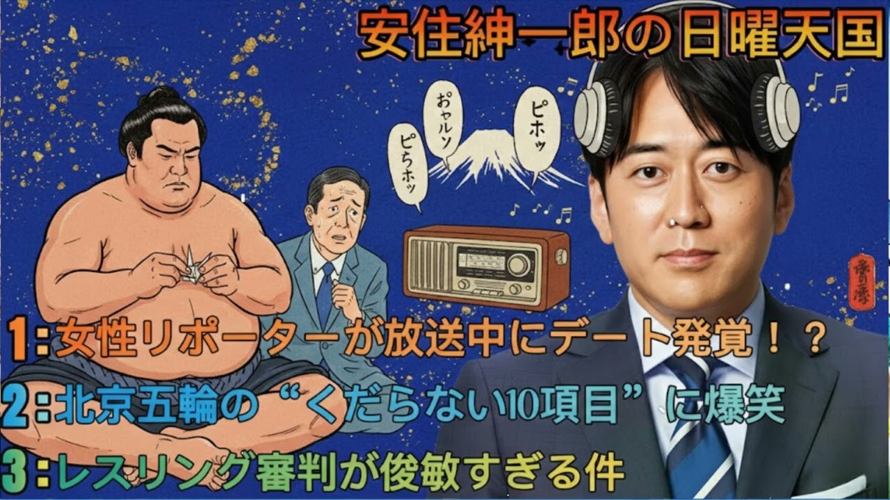 安住紳一郎の日曜天国｜“日曜天国ライト”スペシャル｜ドッキリ・北京オリンピック笑撃10項目