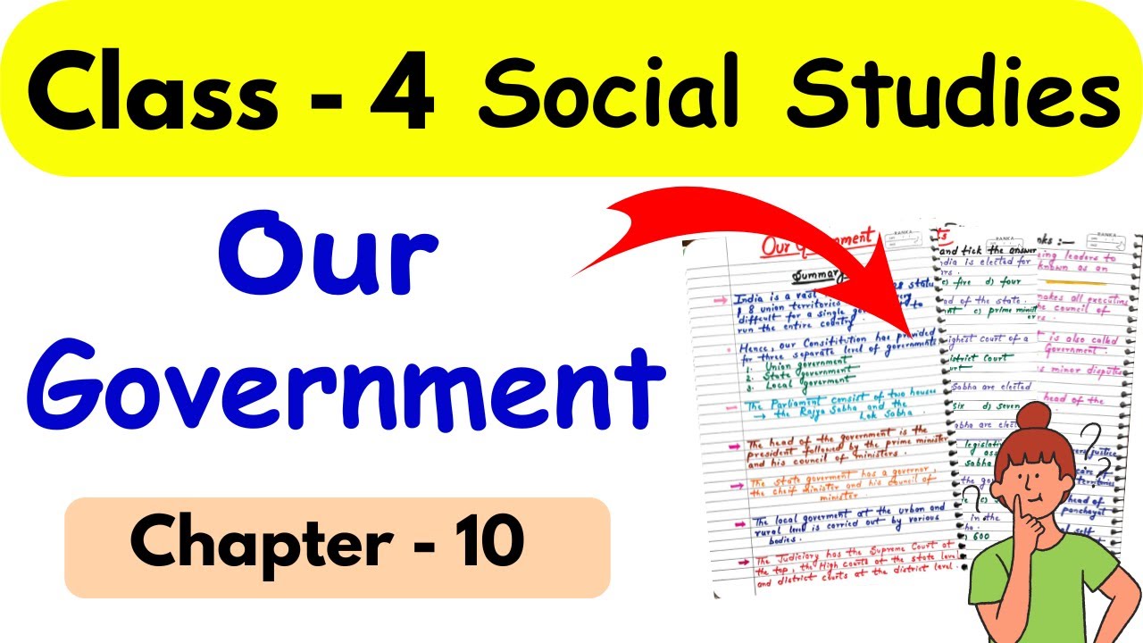 Our Government Class 4 | Social Studies | Class 4 Social Science | Class 4 Government | CBSE Class 4