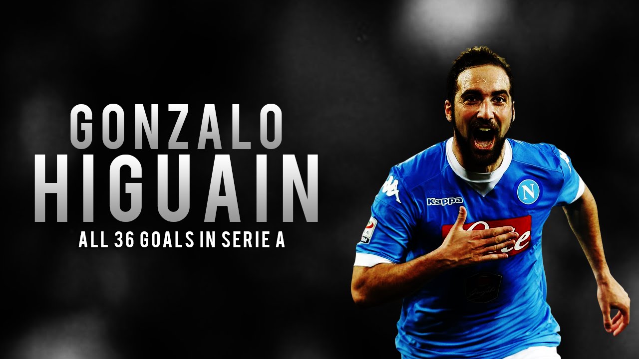Tutti i 36 gol di Higuain in Serie A 2015-2016 | Gonzalo Higuain all 36 goals in Serie A 2015-2016 |