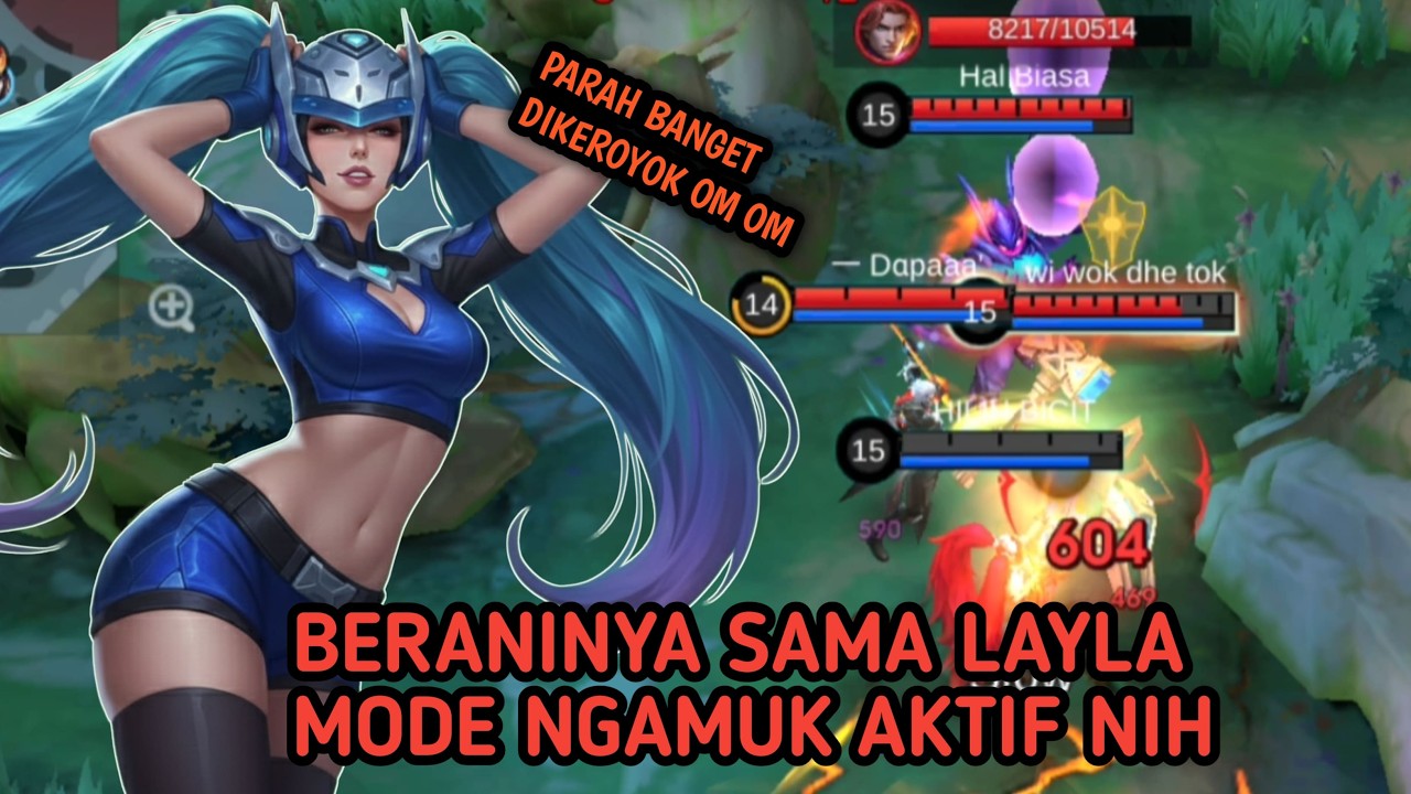 CAPEK BANGET SOLO RANK TAPI TETAP BERJUANG - MOBILE LEGENDS