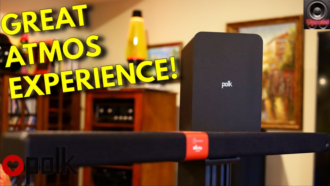 Polk Audio Signa S4 Dolby ATMOS Soundbar Setup | Polk nailed it!