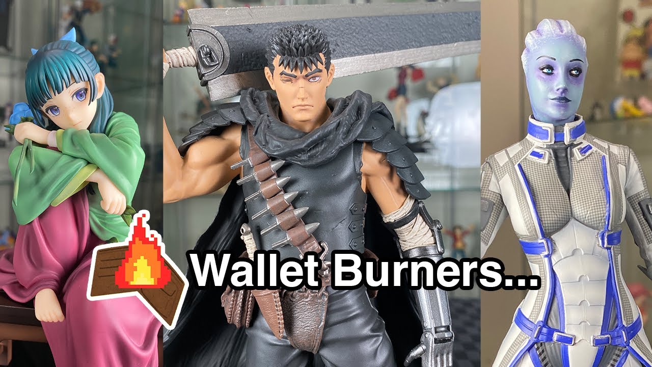 Угадайте, сколько стоят эти фигурки? MaoMao 1/7, Guts PUP L, Liara T’Soni