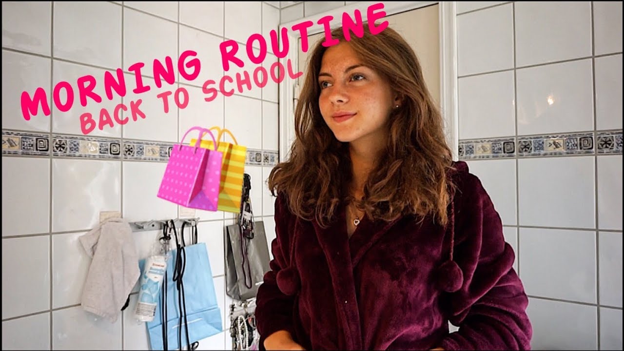 Morning routine for school | Rebekka Andrine