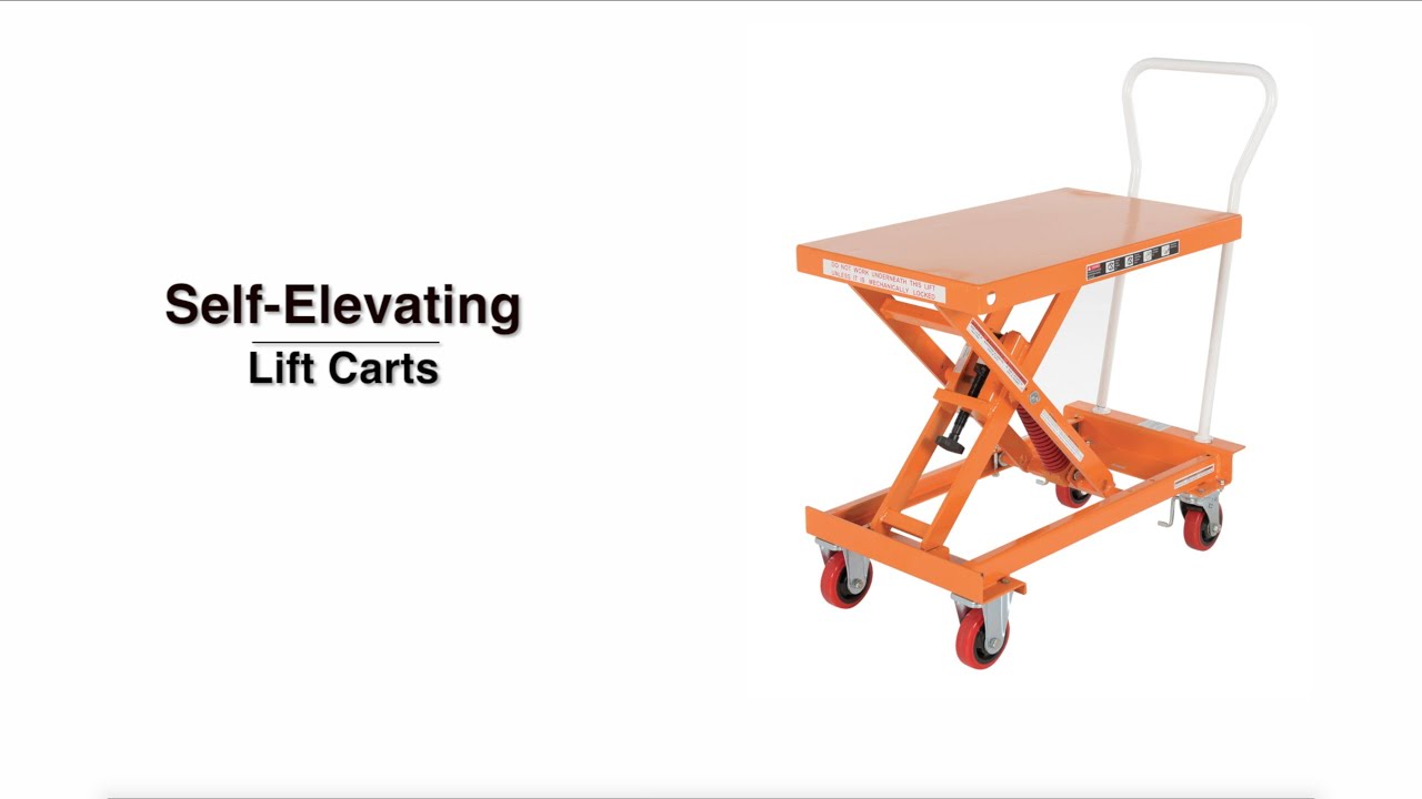 SCSC Self-Elevating Lift Carts