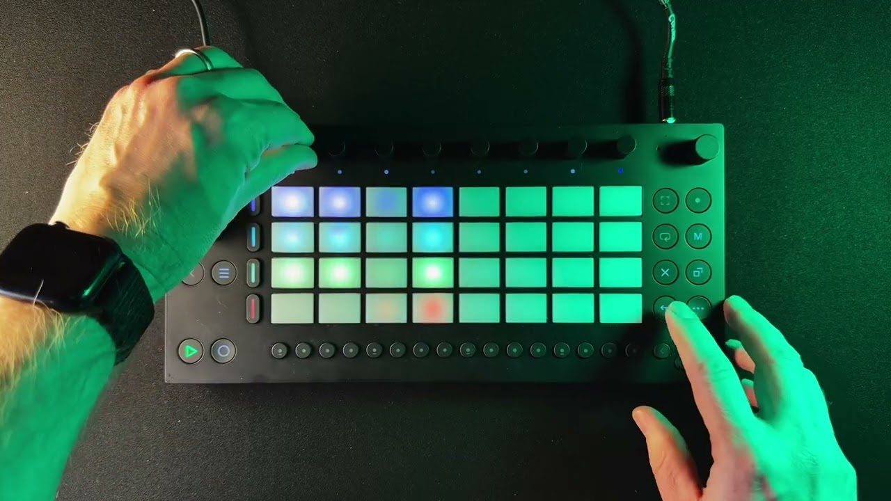 Dark Warehouse Techno | Ableton Move Live Jam