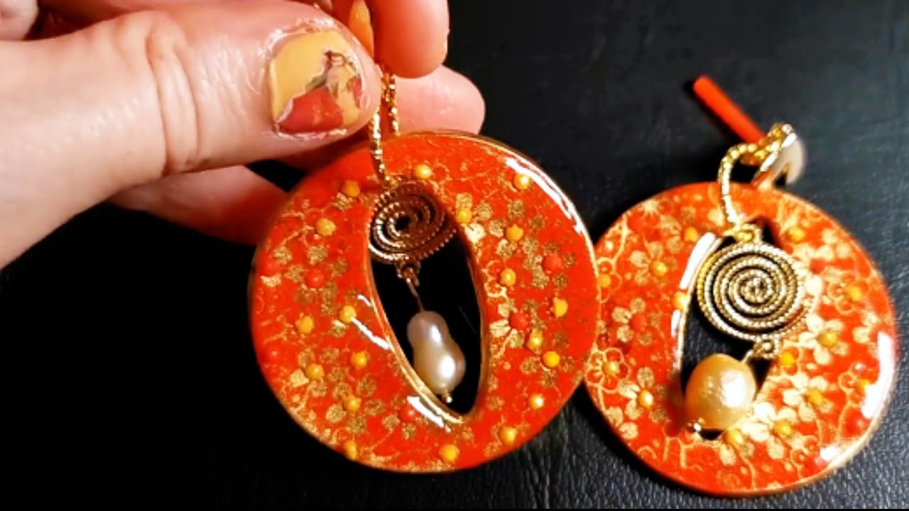 Sakura Faux Glass beads - Add some exotism to your clay designs