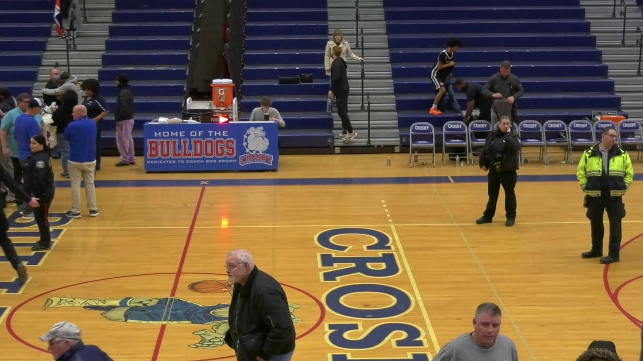 Waterbury Boys VAR Basketball - Crosby vs Watertown - Feb 13, 2026
