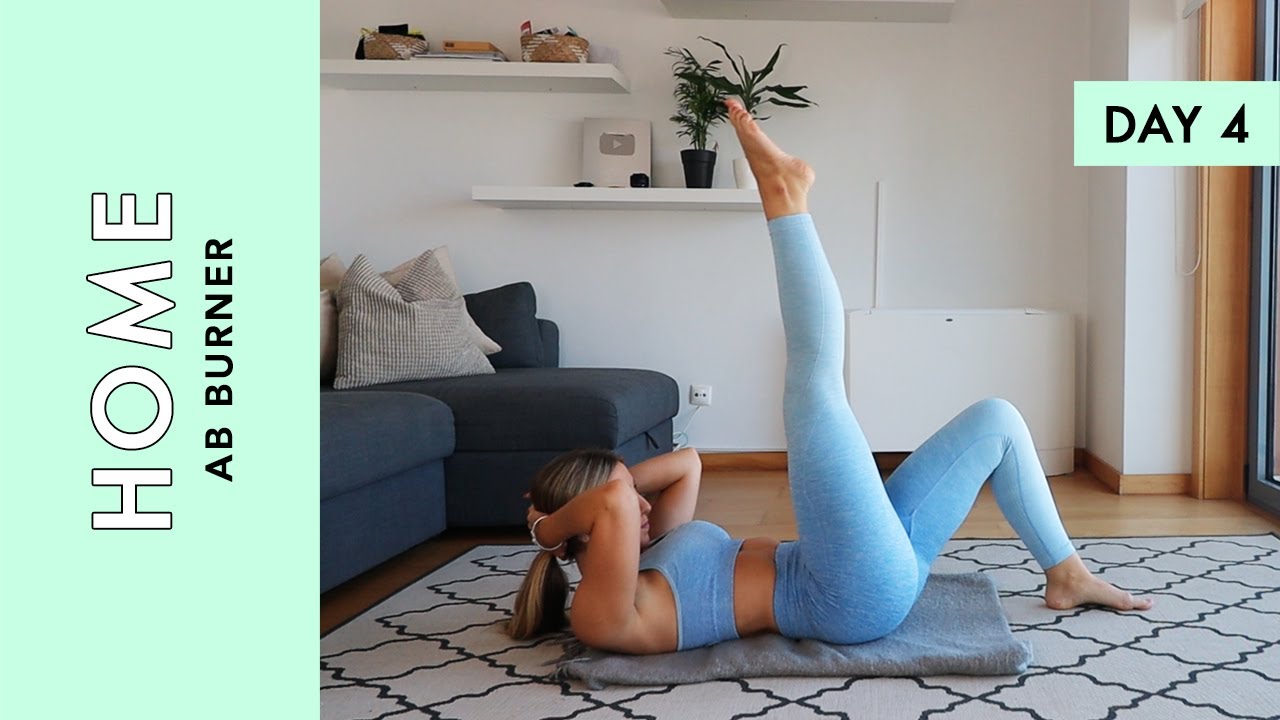 Day 4: Ab Burner (Home Workout Challenge)