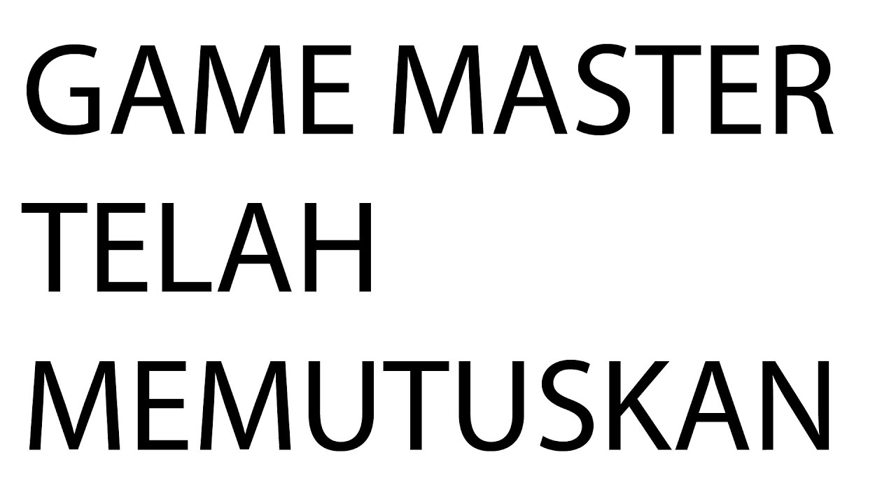 BIAR GM YANG BUKTIKAN