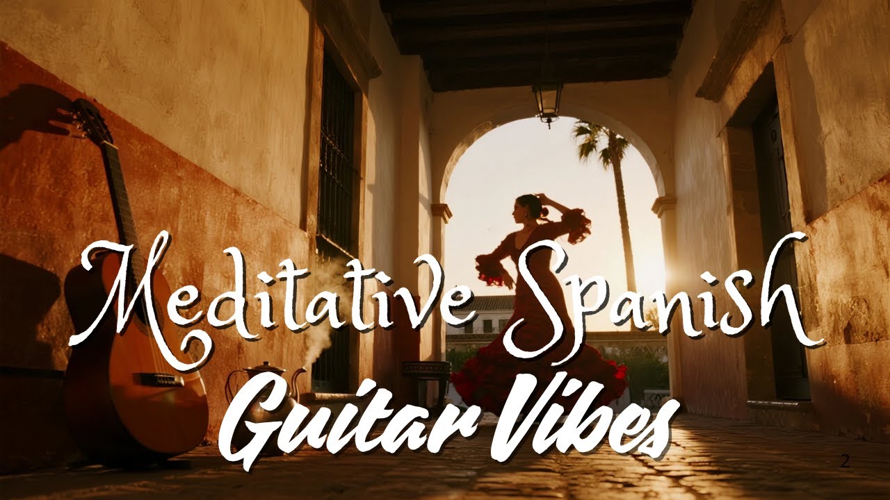 Flamenco & Arabic Fusion Guitar Mix | Relaxing Spanish Instrumental for Mindful Meditation