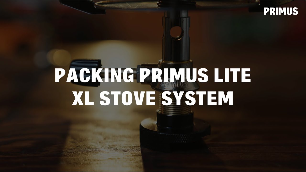 Packing a Primus Lite XL Stove System