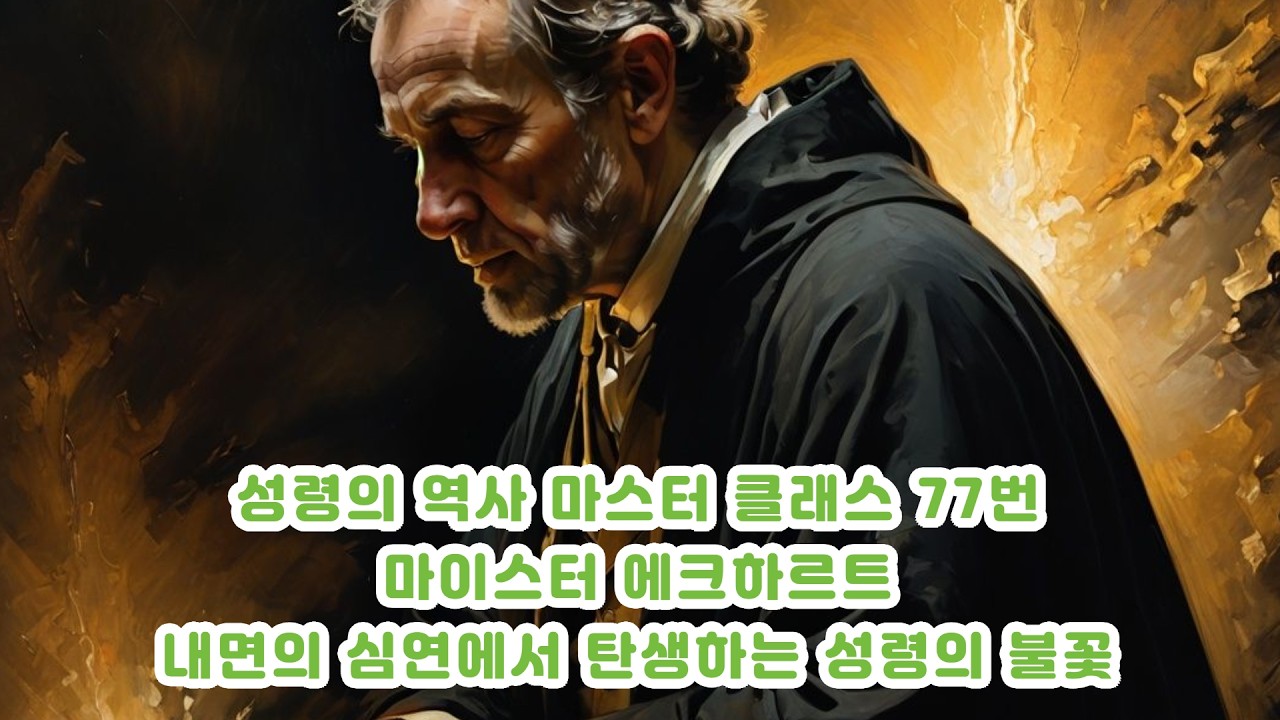 성령의 역사 마스터 클래스 77번 마이스터 에크하르트