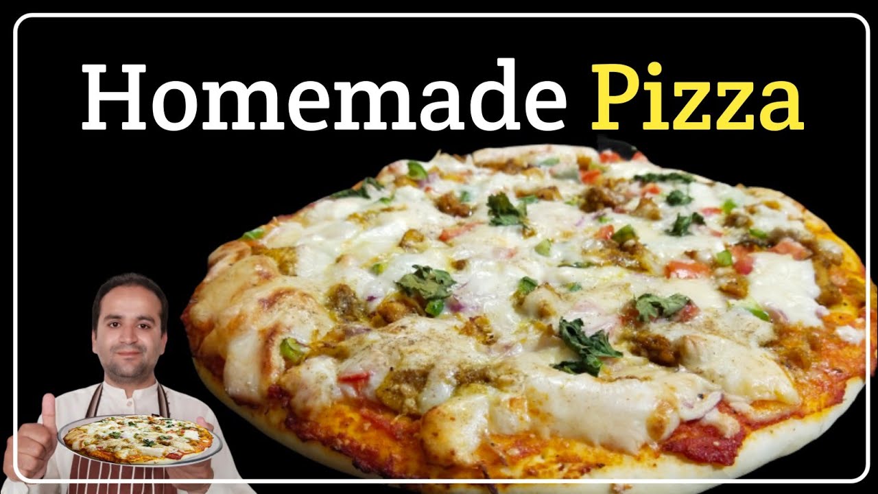 Chicken Cheese Tikka Pizza Recipe | Tikka Pizza Recipe | Tikka Pizza By Samiullah Food Secrets