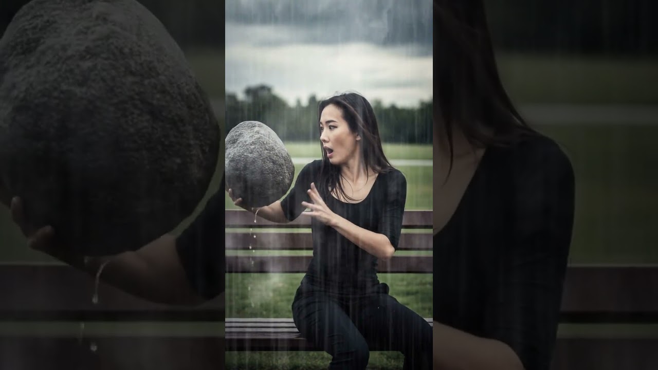 Catching strange rocks #heavyrain #rain #rainstorm #rainvideo #rocks  #strange
