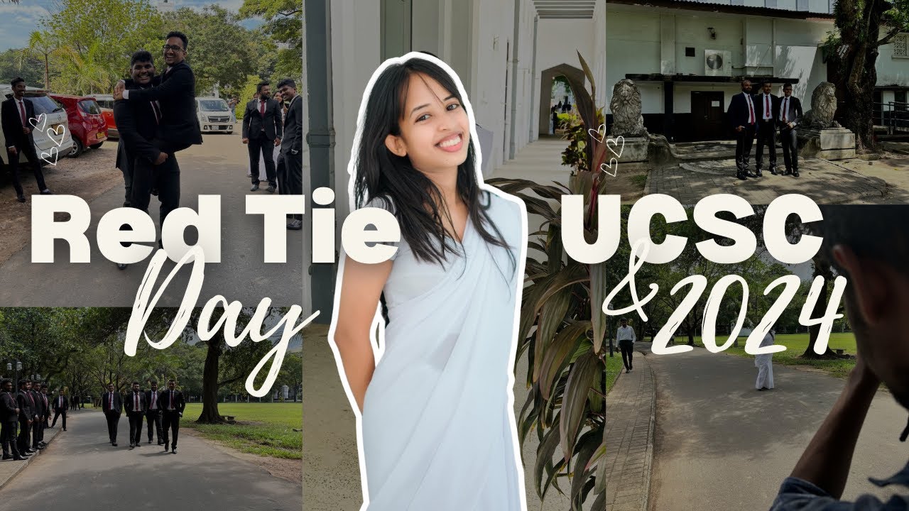 Red Tie Day UCSC 2024 | university life in sri lanka | university of colombo school of computing