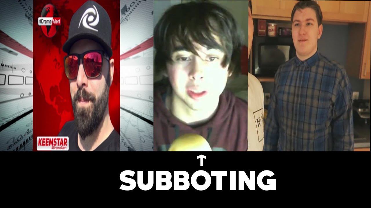 Keemstar confronting Scarce about his video on leafy subboting on stream! /whole video