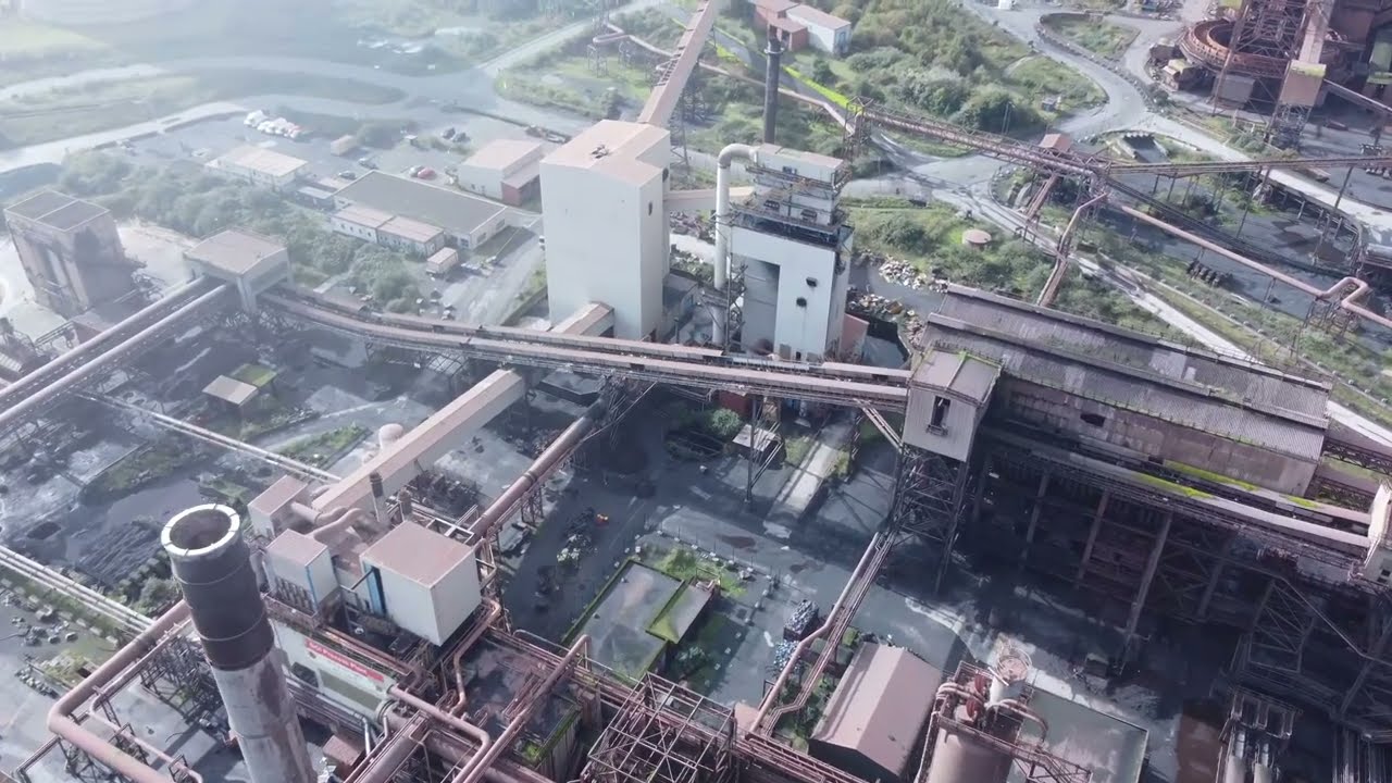 Port Talbot Steelworks by Drone (19 Oct 2024)
