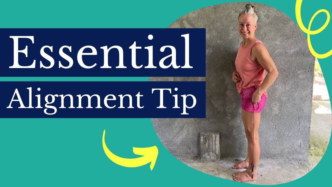 Essential Alignment Tip for Healthier Feet, Knees, Pelvic Floor, & Spine