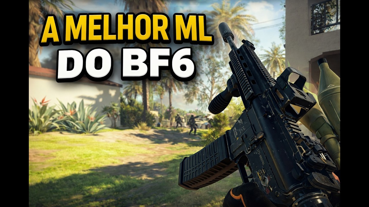 🚀 Testei a Melhor ML do BF6 e Olha no Que Deu… 😱