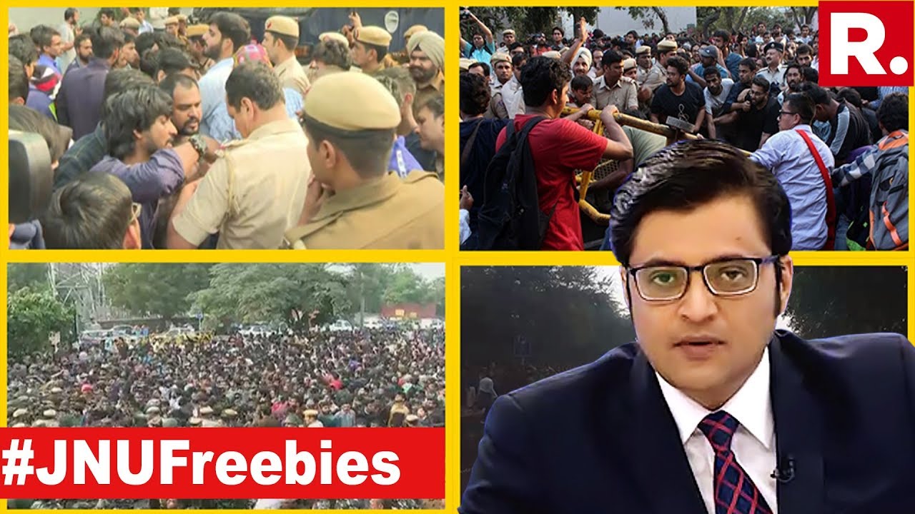 JNU Protests Without Fact Check? | The Debate With Arnab Goswami