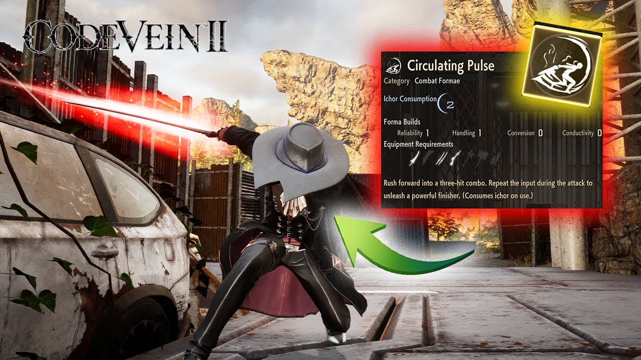 How To Get The Circulating Pulse Ability In Code Vein 2 (Super OP)