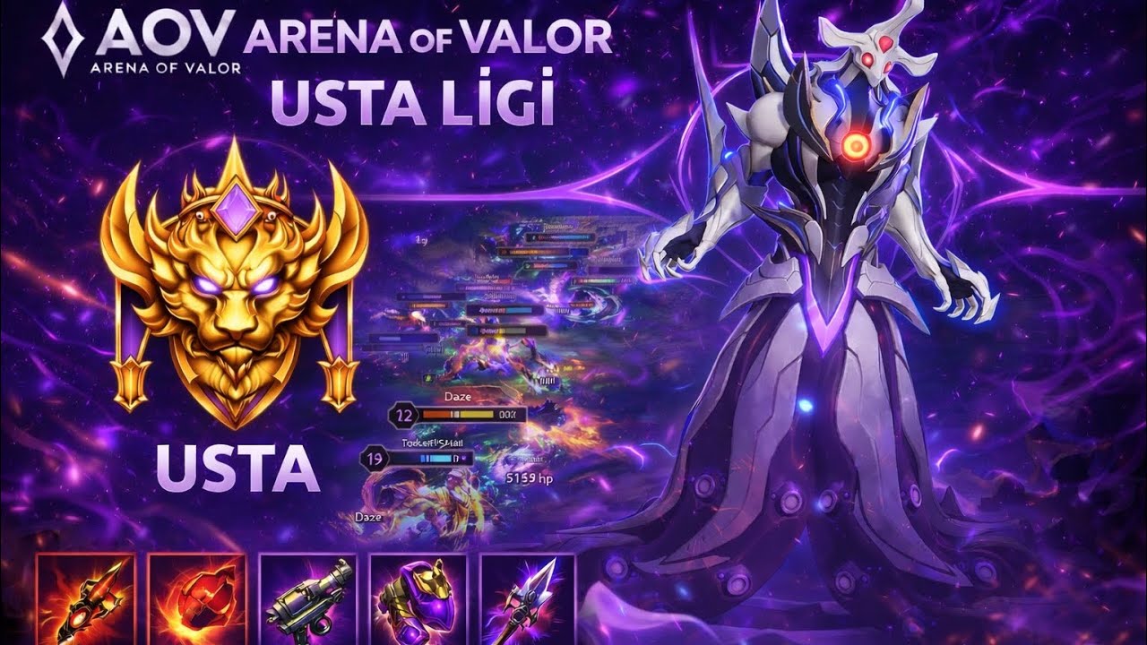 Cresht ile Destek Efsanesi! | Arena of Valor aov Ranked