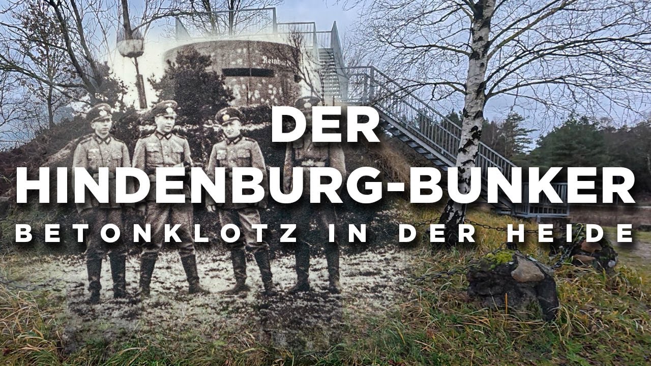 Der Hindenburg-Bunker - Beton in der Heide