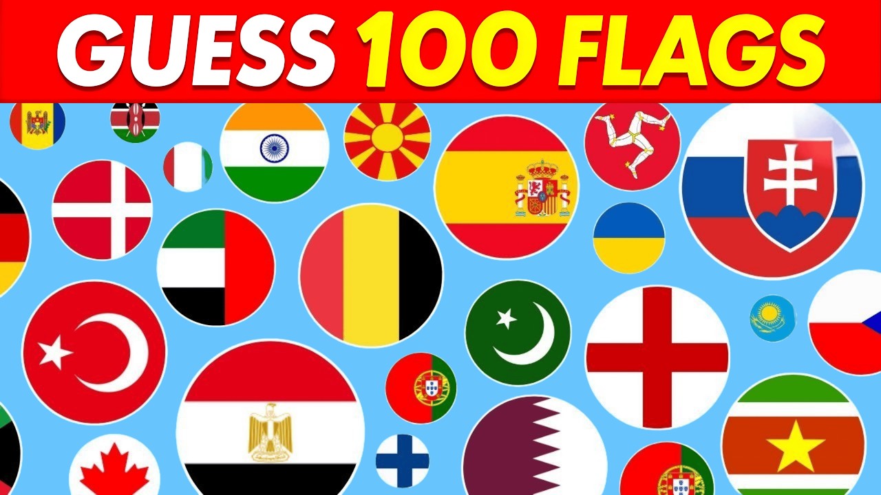 Guess the Country 🌎 by The Flag 🚩🤔 | World Flags Quiz ✅