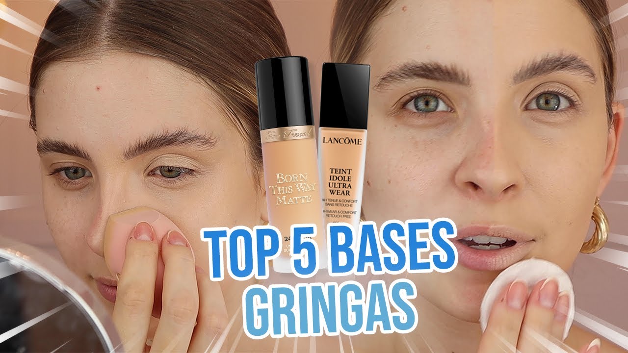 MEU TOP 5 BASES GRINGAS FAVORITAS!!! | FERNANDA TUMAS