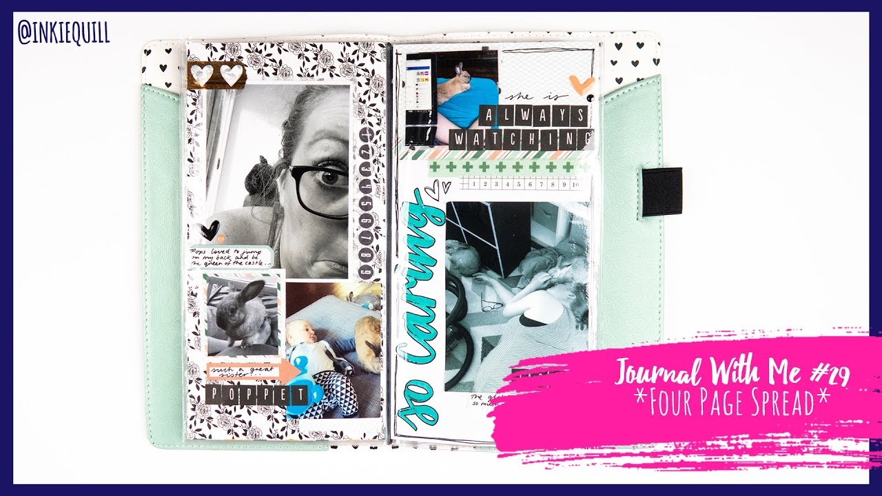 Journal With Me #29 *TRAVELER'S NOTEBOOK* + + + INKIE QUILL