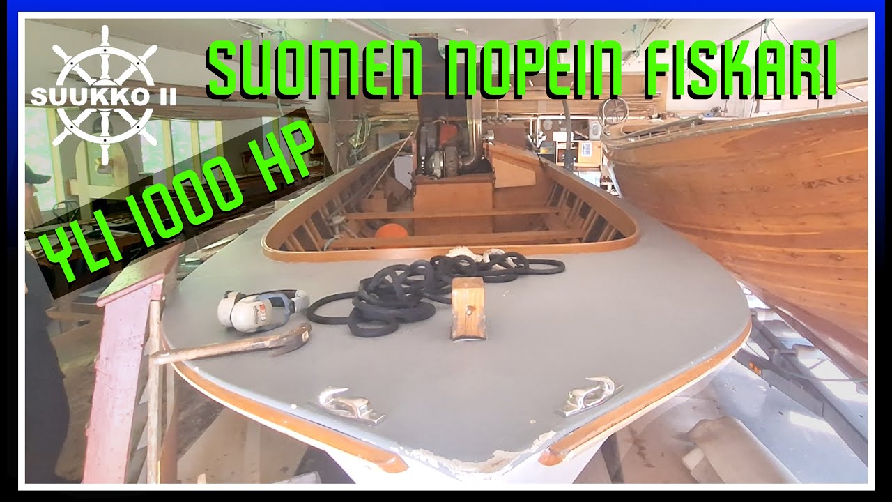 313. Suomen ellei maailman nopein fiskari, yli 1000 hp ja kalastusrekisterissä!