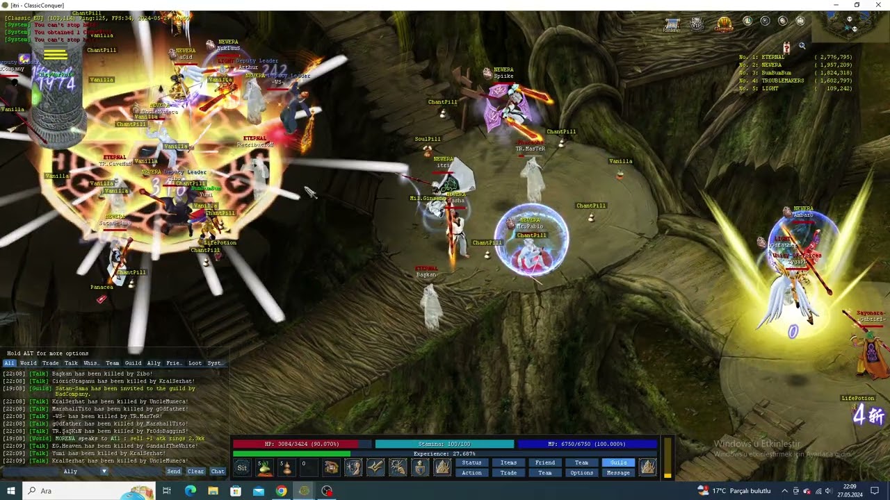 Conquer Online Classic EU Server Phoniex City War