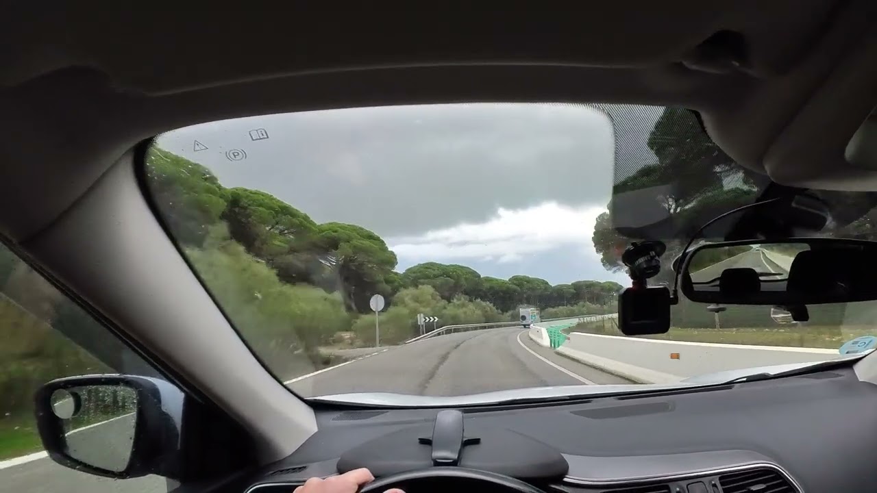 Camino San Ambrosio - Barbate on board - ASMR -