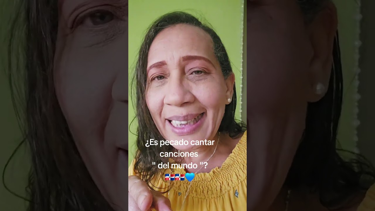 ¿Es pecado cantar canciones 