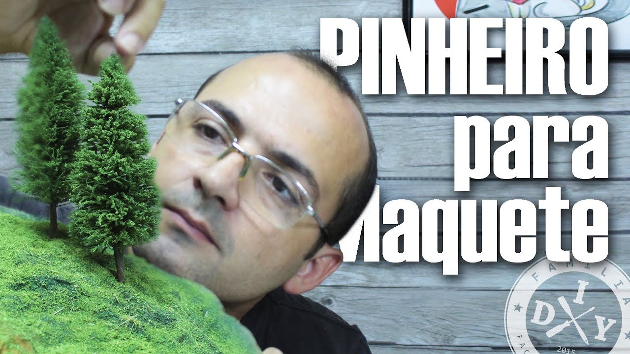 PINHEIRO PARA MAQUETE - FAMÍLIA DIY - DIORAMA