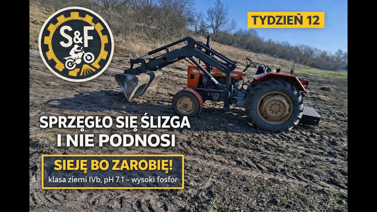 Ursus C-335 bez podnośnika i ze ślizgającym sprzęgłem – czy da się zrobić robotę?