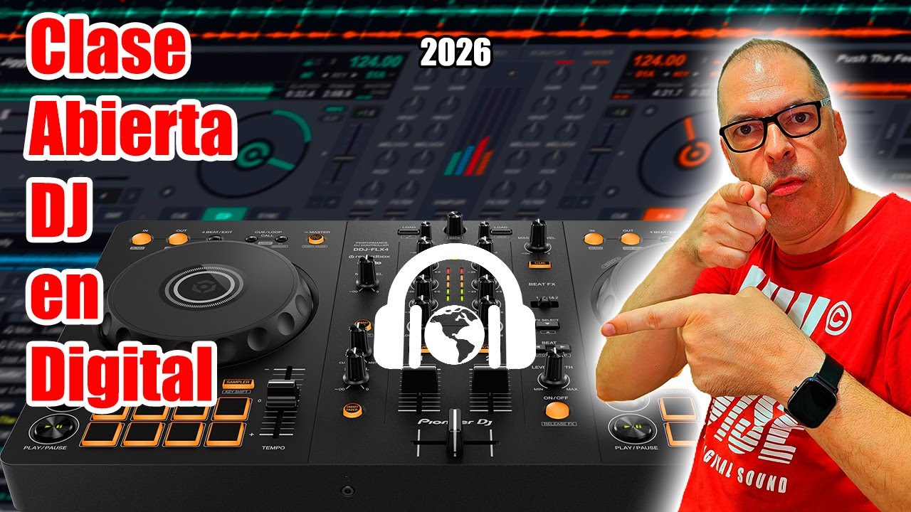 Clase Abierta - Iniciación al DJ en DIGITAL 2026, dia 3