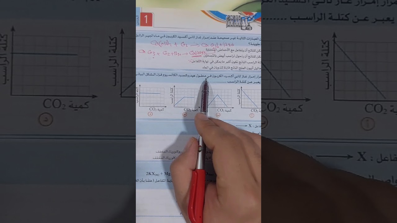 حل الباب التانى مجموعه Hcl  كتابى الايزو ومندليف للصف الثالث الثانوى 2026