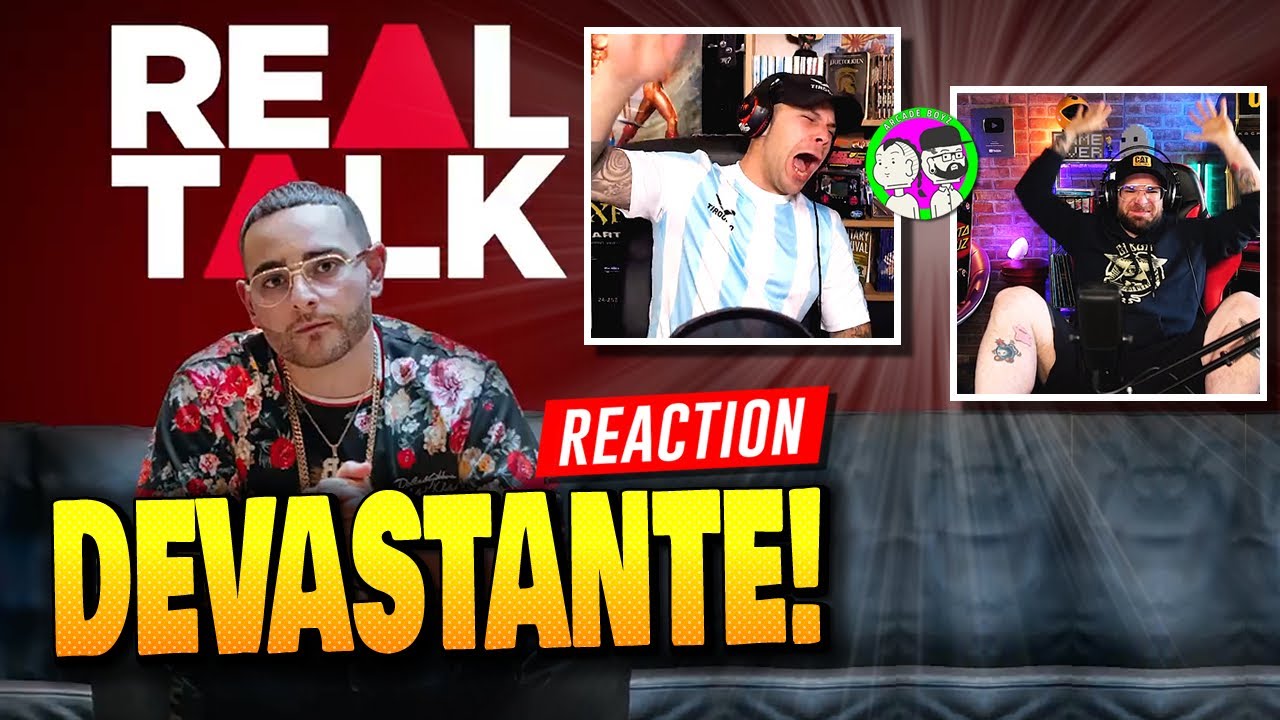 ROCCO HUNT a REAL TALK | REACTION by Arcade Boyz