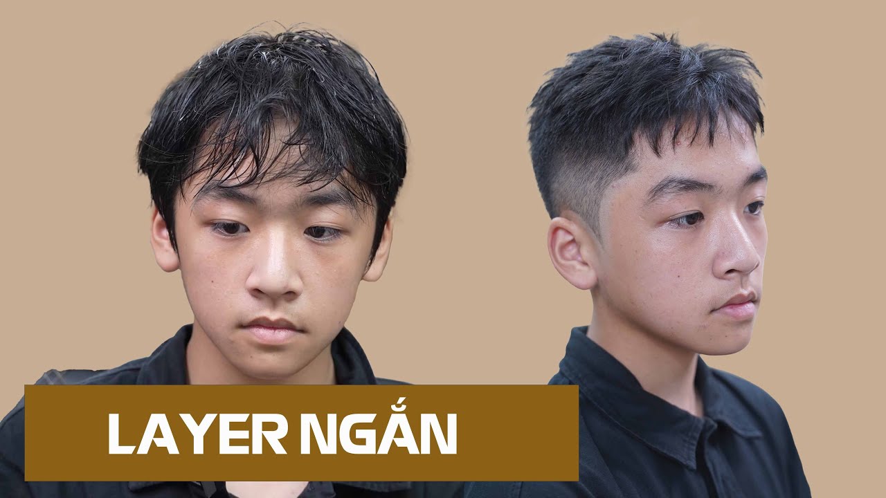 Chi Tiết Cắt Kiểu Tóc Layer Ngắn Cho Học Sinh TƯỜNG BARBER