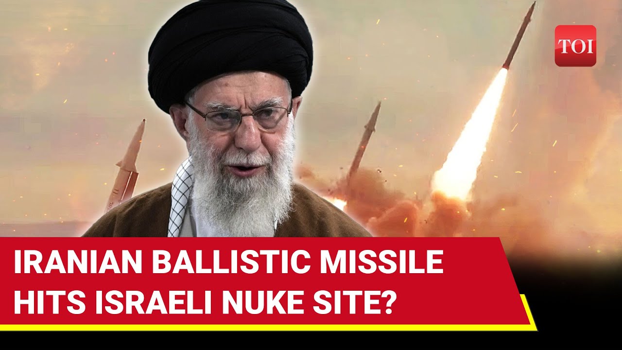 BIG! Iranian Hypersonic Missile Bombards Israel's Dimona Nuclear Site, Defence HQ? Big Claim Out