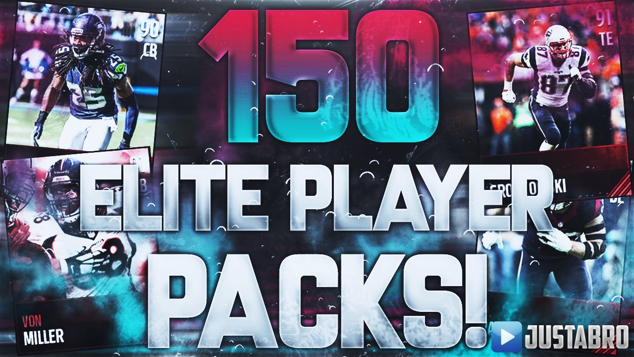 150 ELITE PLAYER PACKS!! Most Guaranteed Elites EVER In Madden!