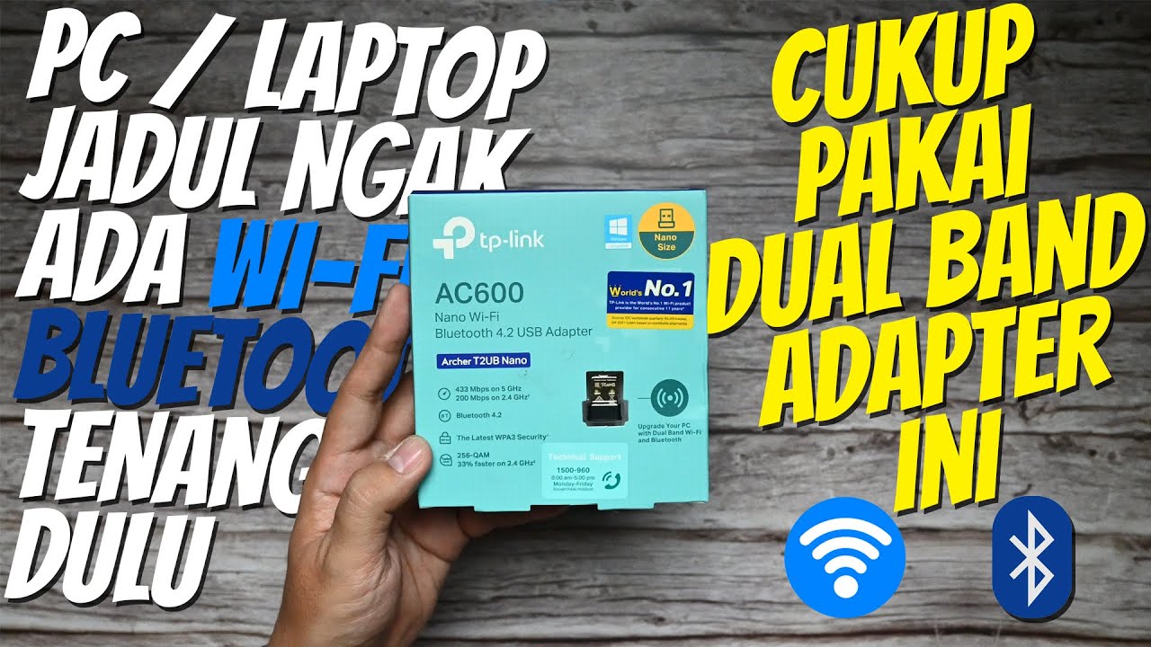TP-Link Archer T2UB AC600 Nano WiFi & Bluetooth 4.2 USB Adapter