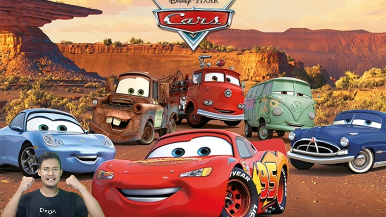 LIGHTNING MCQUEEN SUDAH MULAI MEMBANTU DESA RADIATOR SPRINGS..DISNEY PIXAR CARS