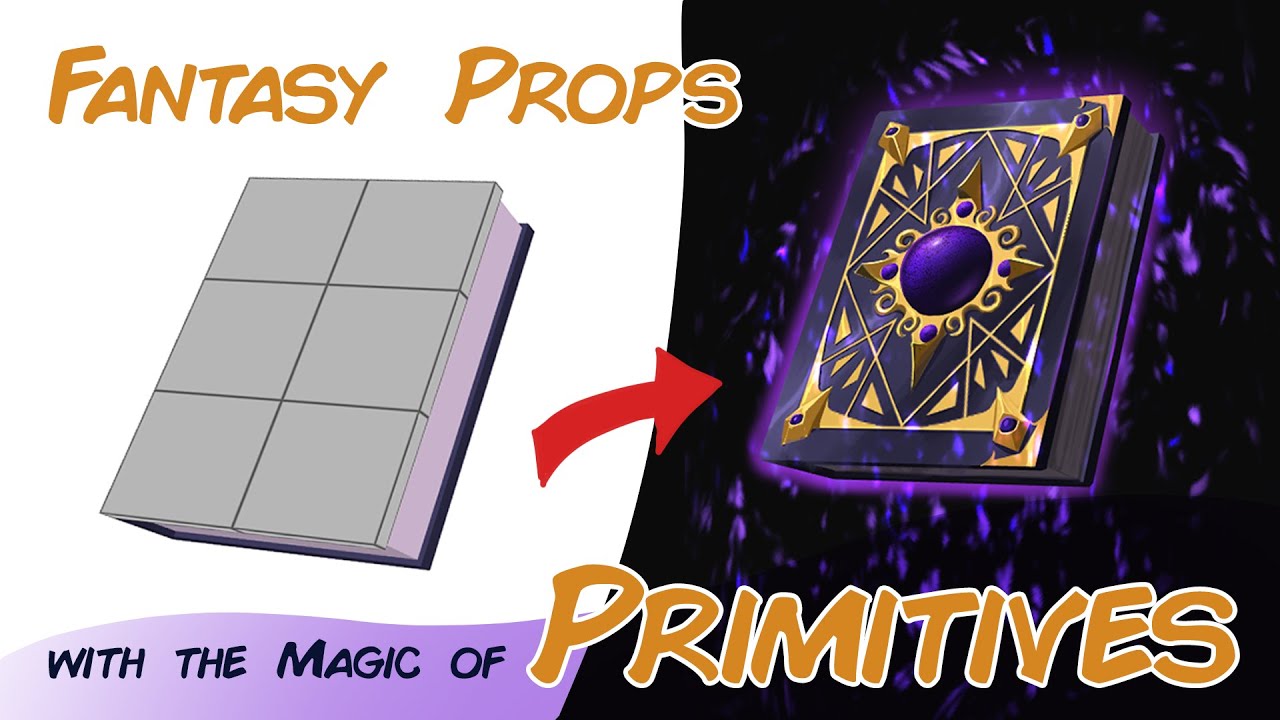 Fantasy Props with the Magic of Primitives | CLIP STUDIO PAINT